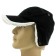 Unisex Plain Peak Hats - Black