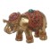 Metallic Glitter Lucky Elephant Incense Stick Holder 