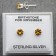 Birthstone Studs Earrings- November 5mm