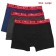 Men's Plain Cotton Rich Boxer Shorts (3 Pack) - Large