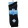 Men's 100% Cotton Ribbed Socks (3 Pair Pack) - Asst.