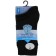 Wholesale Black Ankle High School Socks - Fresh Feel (UK - 12-3)