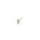 Sterling Silver Gold Plated Gemset Marquis Nose Pins (4mm)