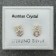 Sterling Silver Spider Austrian Crystal Studs - Assorted Colours