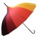 Wholesale Unisex Rainbow Design Walking Umbrella 