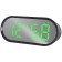 Wholesale Acctim Mirror Led Alarm Clock- Grey/Green
