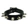 1 Row Spiked Leather Wristband