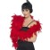 Wholesale Feather Boas Red Deluxe 200cm Long