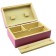 Wholesale Roll Tray Wooden Box - Pink
