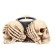 Wholesale Three Wise Skulls Tealight Holder 11cm