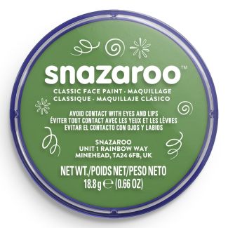 Snazaroo Classic Face Paint 18ml - Grass Green 