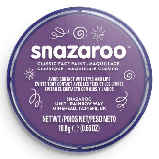 Snazaroo Classic Face Paint 18ml - Purple  
