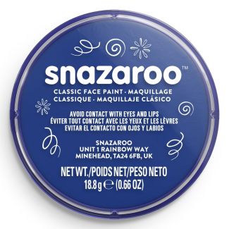 Snazaroo Classic Face Paint 18ml - Royal Blue 