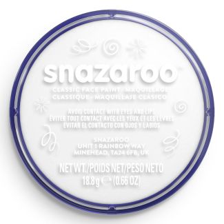 Snazaroo Classic Face Paint 18ml - White 