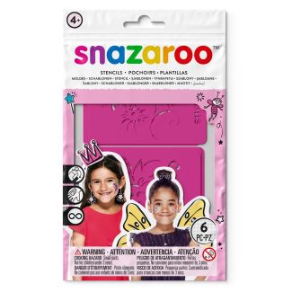 Snazaroo Face Paint Stencils - Fantasy Girls)