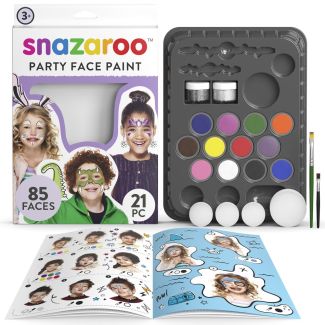 Snazaroo Hang Pack Face Paint Palette - Ultimate Party Pack