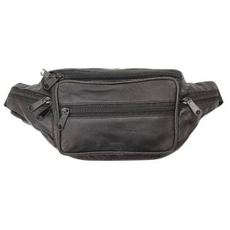 Wholesale Biggs & Bane Genuine Leather Black Bum bag