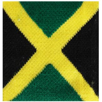 Wrist Sweatband Jamaica Flag Design
