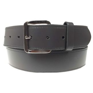 Men's 1.5" Wide Genuine Leather Belts Large (Grey)