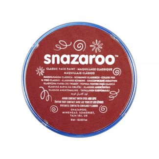 Snazaroo Classic Face Paint 18ml - Burgundy