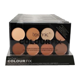 Technic Colour Fix Cream Foundation Contour Palette