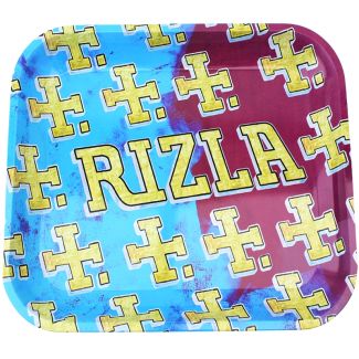 Rizla Multi Logo Metal Tray - Large (34 x 27 cm)