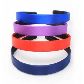 2cm Wide Satin Aliceband - Assorted Colours