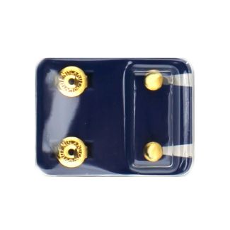 Caflon Blu Regular Gold Ball Studs