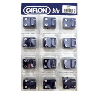 Caflon Blu Mini White Stainless Ball Studs