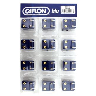 Caflon Blu Regular Gold Cabochon Pearl Studs