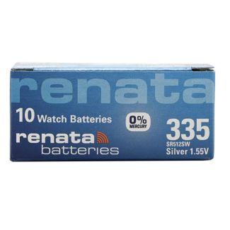 Renata Watch Batteries - 335 (Silver 1.55v)