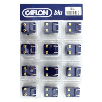 Caflon Blu Regular Gold Assorted Birthstones Studs Clawset