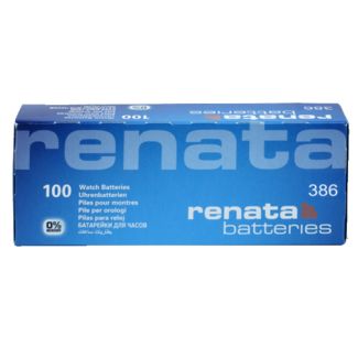 Renata Watch Batteries - 386 (Silver 1.55v)