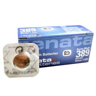 Wholesae Renata Watch Batteries - 389  (1.55V)