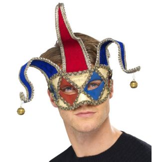 Venetian Musical Jester Eye Mask