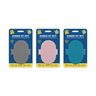 4-IN-1 Rubber Pet Mitt