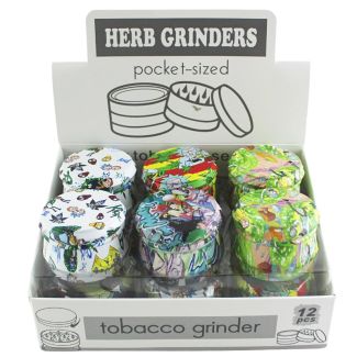 Wholesale 4-Part R&M Design Metal Handmuller - Assorted 