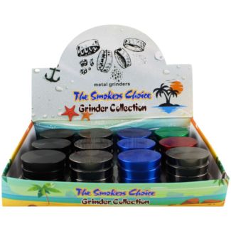 4-Part Metal Handmuller - Plain (Assorted Colour)