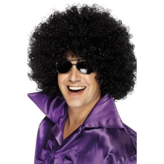 Mega Afro Wig - Black