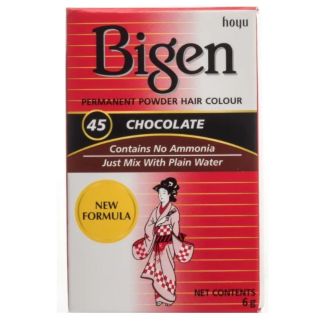 Wholesale Bigen Permanent Powder Hair Colour - Chocolate (45)