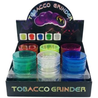 5-Part Plastic Handmuller Transparent Colours- Assorted (50x60mm)