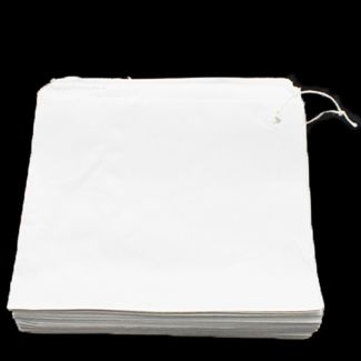 White Multi-purpose Paper Bags Large (7" x 9")