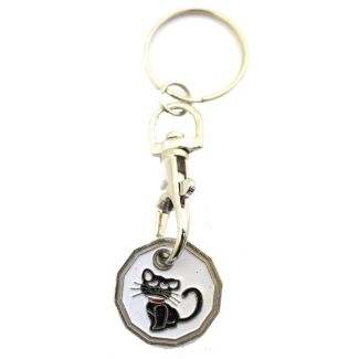 Trolley Coin - Black Cat Design