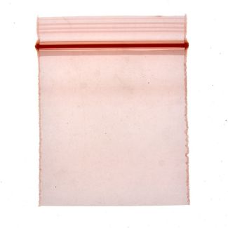 Zipper Grip Seal Bags - Orange - 40 x 40mm