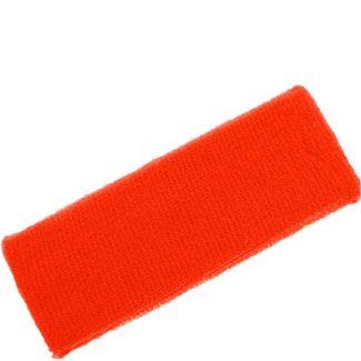 Head Sweatbands Neon Orange (Wide 14cm x 7cm)