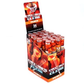 Wholesale Cyclones Transparent Cones - Peach