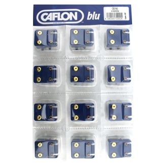 Caflon Blu February Gold Amethyst Birthstone Studs