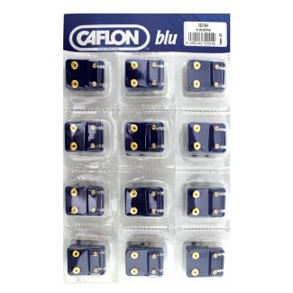 Caflon Blu Regular April Gold Crystal Birthstone Studs