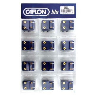 Caflon Blu November Gold Topaz Birthstone Studs