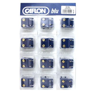 Caflon Blu Mini April Gold Crystal Birthstone Studs